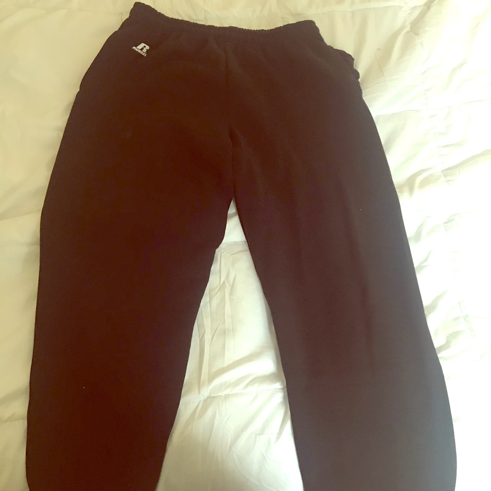 Russell brand black sweat pants
